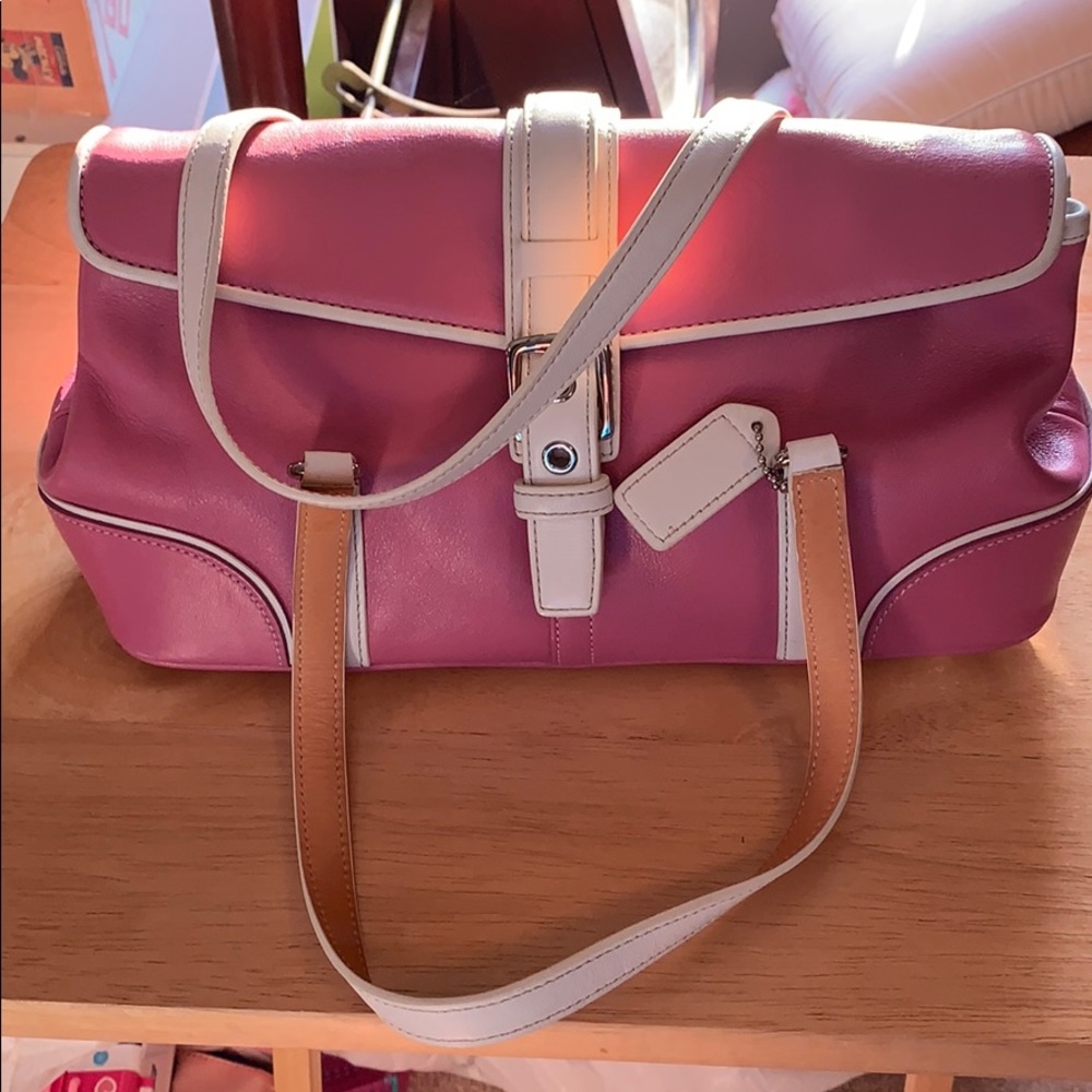 Pink Coach bag